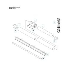 Husqvarna 535RJ - Shaft