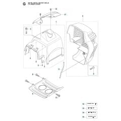 Husqvarna 535RXT - Cylinder Cover