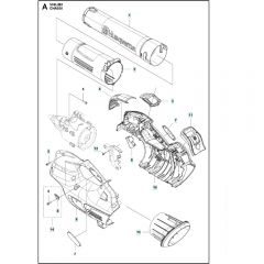 Husqvarna 536LiBX - Chassis