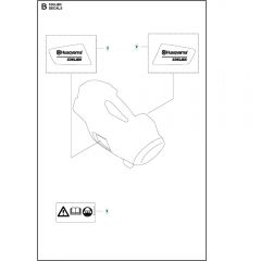 Husqvarna 536LiBX - Decals