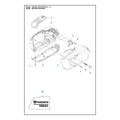 Husqvarna 536Lilx - Housing