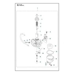 Husqvarna 541RB - Carburetor