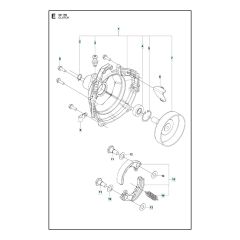 Husqvarna 541RB - Clutch