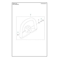 Husqvarna 541RB - Handle