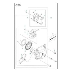 Husqvarna 541RB - Starter