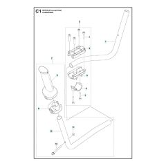 Husqvarna 541RS - Handle 2