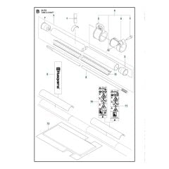 Husqvarna 541RS - Tube & Shaft