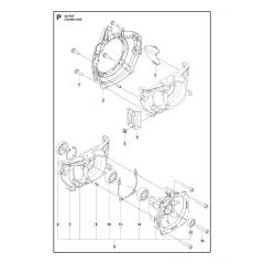 Husqvarna 541RST - Crankcase