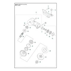 Husqvarna 541RST - Gears