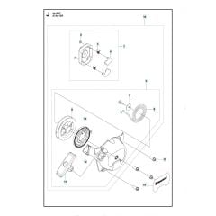 Husqvarna 541RST - Starter