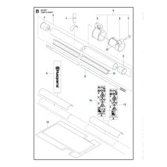 Husqvarna 541RST - Tube & Shaft