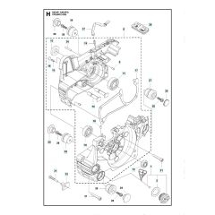 Husqvarna 543XP - Crankcase