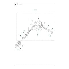 Husqvarna 545F - Bevel Gear