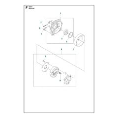 Husqvarna 545F - Clutch