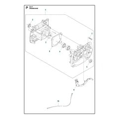 Husqvarna 545F - Crankcase