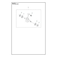 Husqvarna 545F - Crankshaft