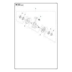 Husqvarna 545FR - Crankshaft