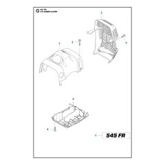 Husqvarna 545FR - Cylinder Cover