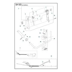 Husqvarna 545FR - Throttle Controls