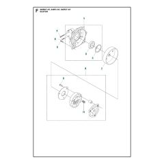 Husqvarna 545FXAutoTune - Clutch