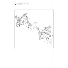 Husqvarna 545FXAutoTune - Crankcase