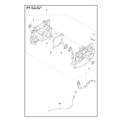 Husqvarna 545FX - Crankcase