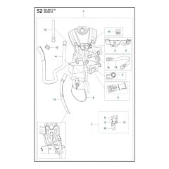 Husqvarna 545FX - Harness 2