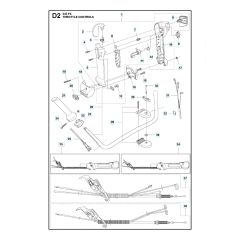 Husqvarna 545FX - Throttle Controls