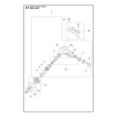 Husqvarna 545RX - Bevel Gear