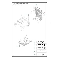 Husqvarna 545RX - Cylinder Cover