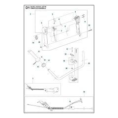 Husqvarna 545RX - Throttle Controls