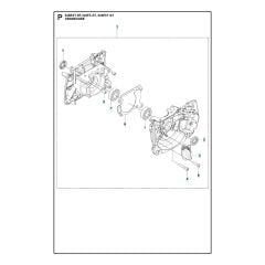 Husqvarna 545RXTAT - Crankcase