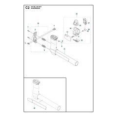 Husqvarna 545RXT - Suspension