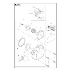 Husqvarna 553RS - Starter