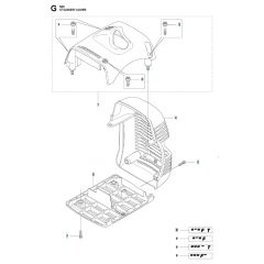 Husqvarna 555RXT - Cylinder Cover