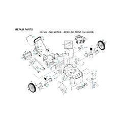 Husqvarna 560HSH - Repair Parts