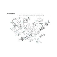 Husqvarna 560SR - Repair Parts