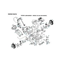 Husqvarna 56HS - Repair Parts