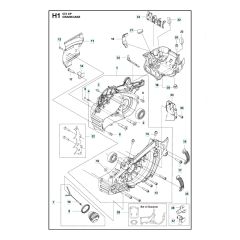 Husqvarna 572XP - Crankcase