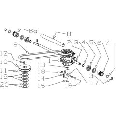 Masport 575AL - 467779 - Dec 2016 > 8104782 - Gearbox