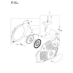 Husqvarna 576XP - Starter