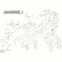 Countax A230D - 4 Cradle Assemblies