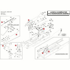 Countax A230D - 6 PTO Transmission