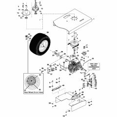 Countax A2550 - 9 Transmission