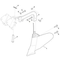 Viking AHK 700 - Ridger - Parts Diagram