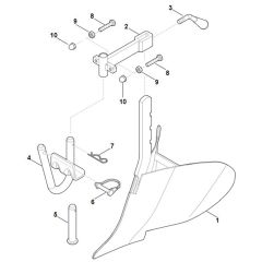 Viking AHK 702 - Ridger - Parts Diagram