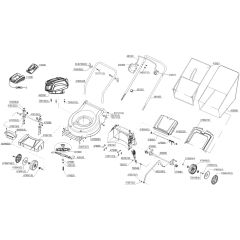 AL-KO Energy Flex 4.29 Li - 113694 - Main Assembly