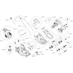 AL-KO 18V Bosch H&G Easy 3.82 Li R - 113846 - Main Assembly