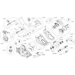 AL-KO 18V Bosch H&G Premium 382 Li R - 113848 - Main Assembly