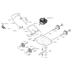 AL-KO Ökotec 46 Bio - 117888 - Main Assembly